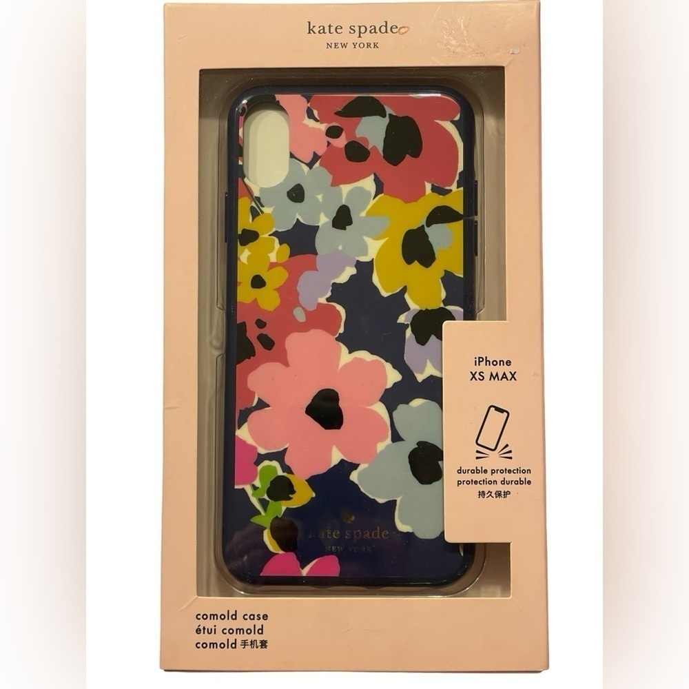 NWT/NIB Kate Spade Wild Flower Bouquet Comold Phone Case iPhone XS Max